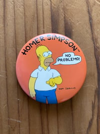 Image 1 of HOMER SIMPSON BADGE