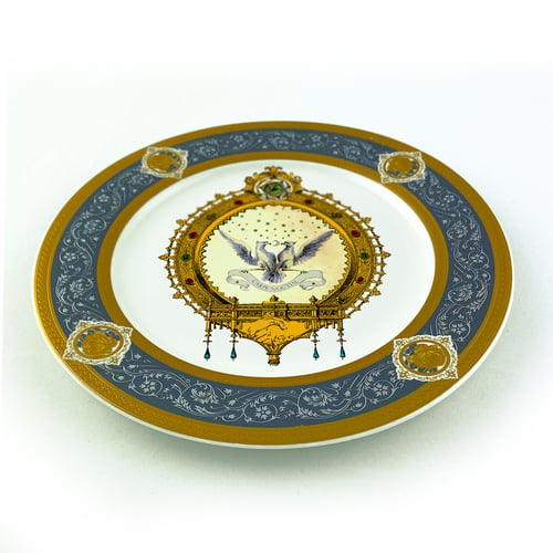 Image of Night - Fine China Plate - #0788