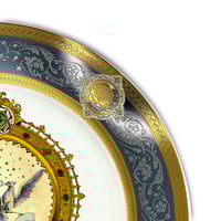 Image 3 of Night - Large Fine China Plate - #0773