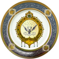 Image 1 of Night - Large Fine China Plate - #0773