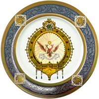 Image 1 of Day - Large Fine China Plate - #0773