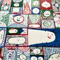 Image 5 of ‘Is this what it’s like when everyone has their camera on?’ A3 - 3 colour Risograph Print