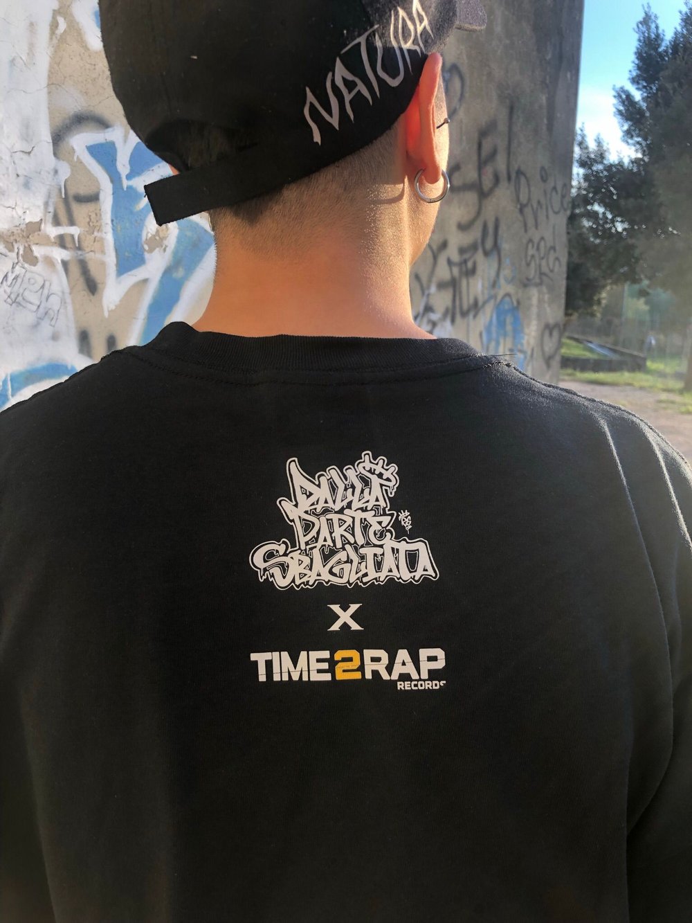 Dalla Parte Sbagliata X Time 2 Rap "MORE MONEY MORE PROBLEMS" Official T-shirt