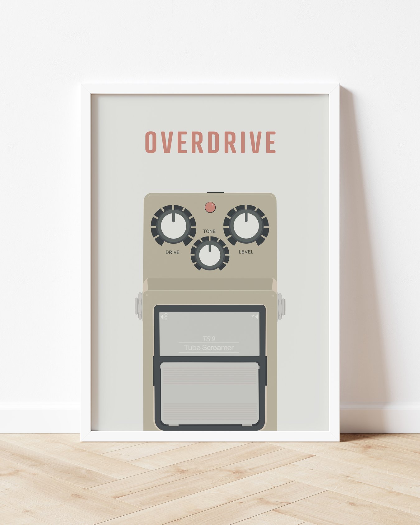 Image of Overdrive Pedal Print