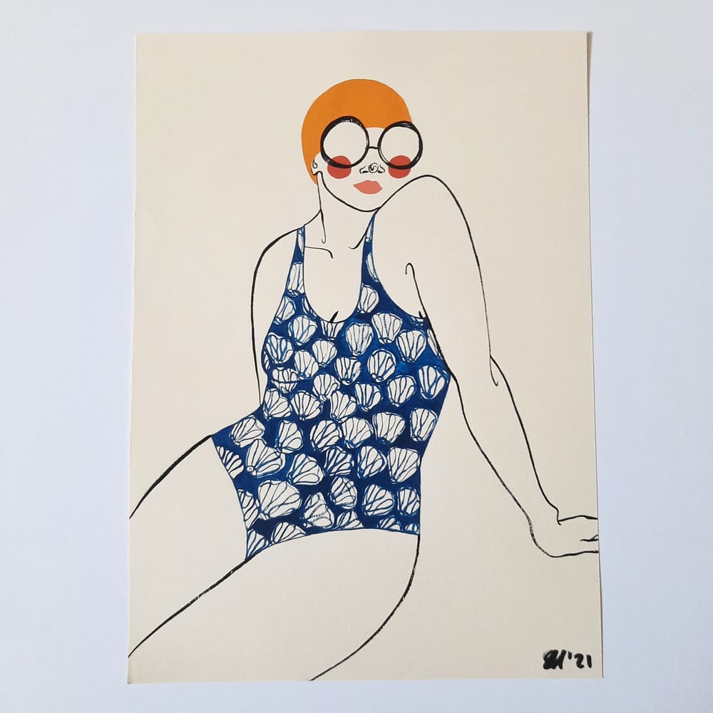 Image of BATHING IN SHELLS