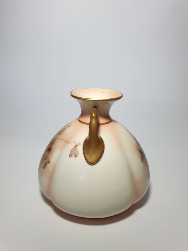 Image of James Hadley Conical Two Handled Vase