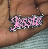 Image 5 of Double Layer Name Necklace 