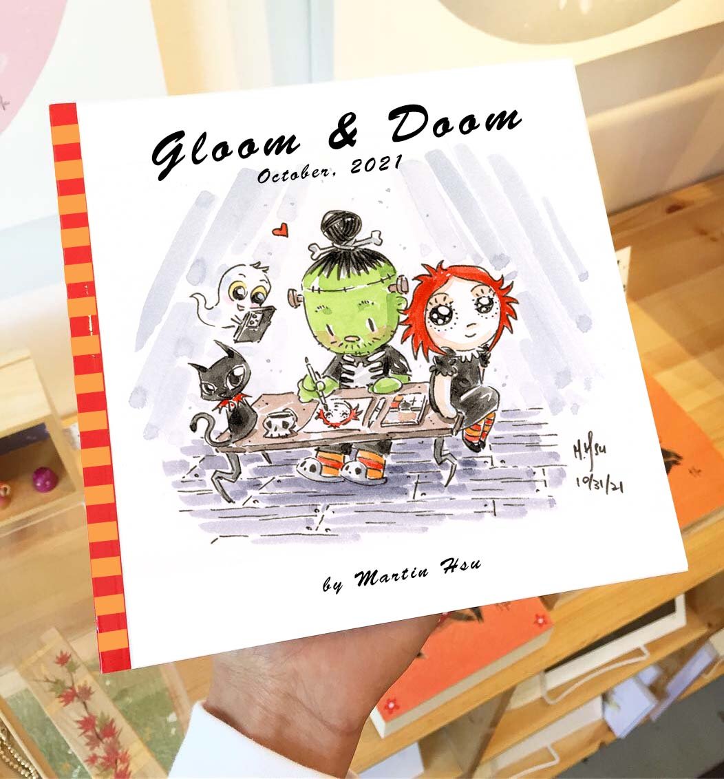‘Gloom & Doom’ Collector’s Art Book