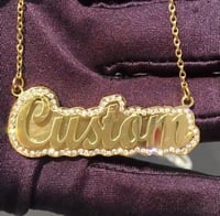 Image 2 of Double Layer Name Necklace 