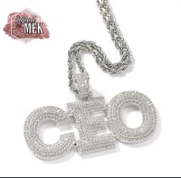 Image 2 of  Full Iced Out 3 Layers Letters