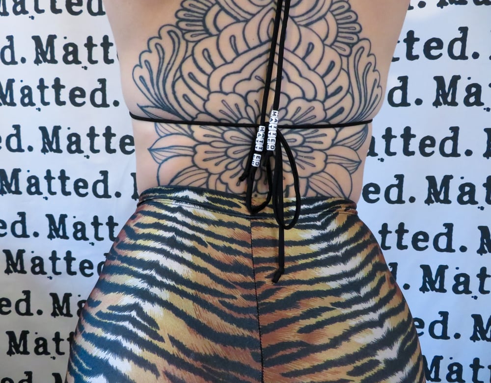 Tiger Reversible Bikini Top