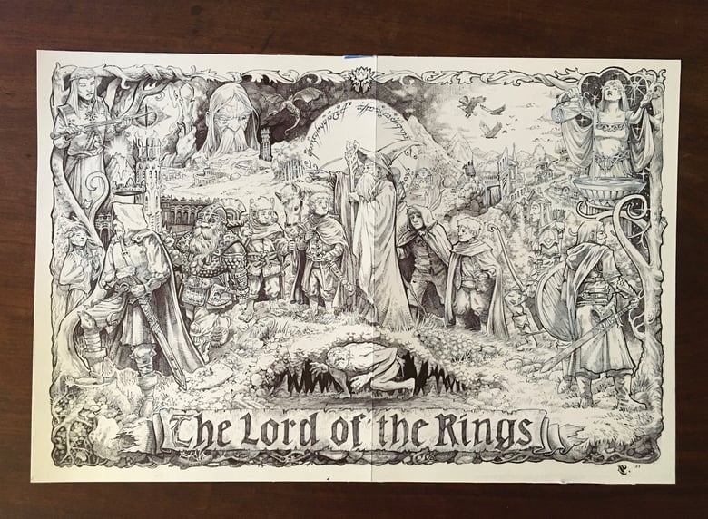 Image of The Fellowship drawing