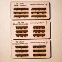 Image 3 of Black powder era formations for 40mm wide bases.