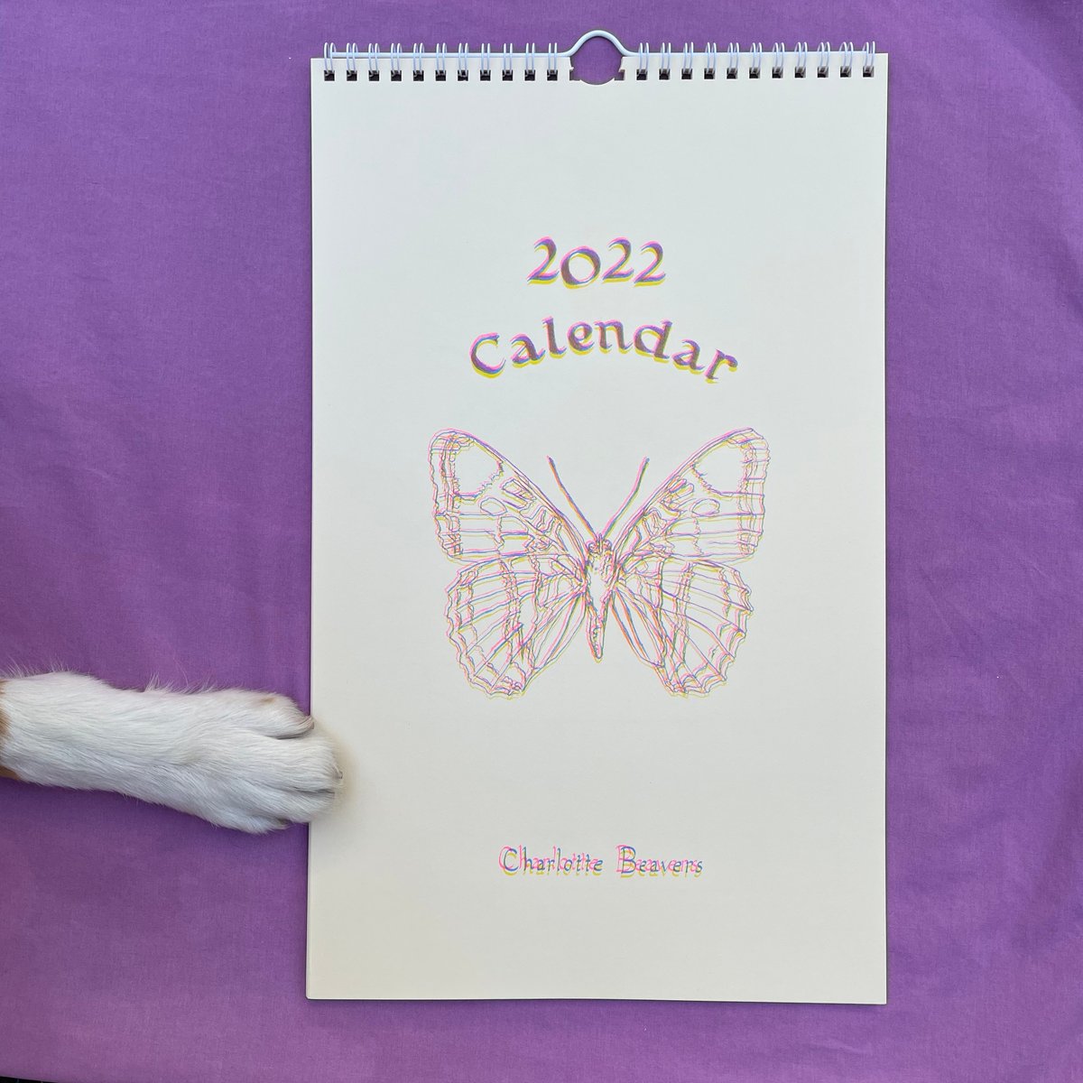 2022 Calendar Charlotte Beavers