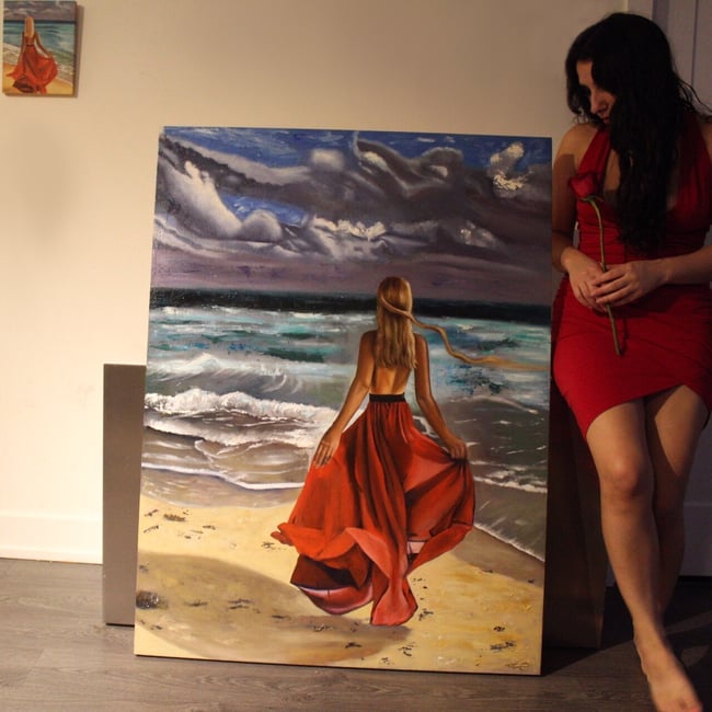 Release Original Oil Painting 