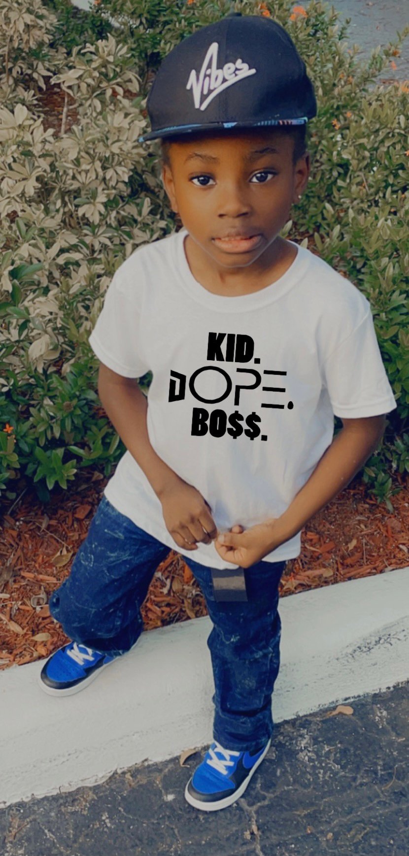 Image of Kid. Dope. Boss.