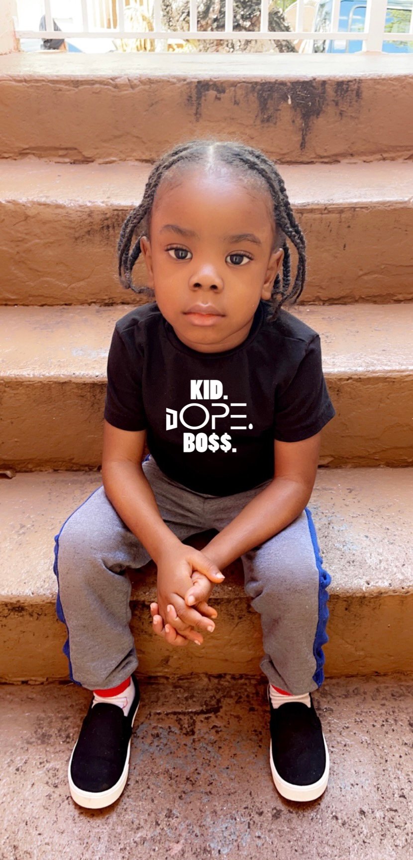 Image of Kid. Dope. Boss.