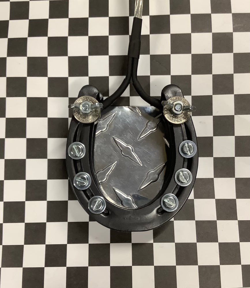 Image of PONY EXPRESS DIAMOND PLATE DELUXE FOOTSWITCH