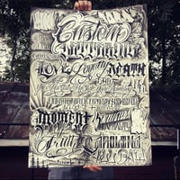 Lettering Poster Print