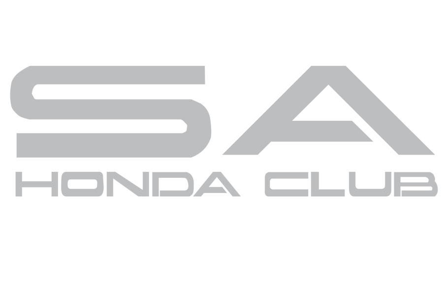 Image of SA Honda Club Square Metallic Silver Sticker
