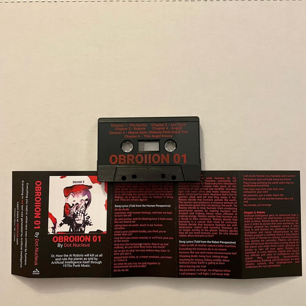 Image of OBROIION 01 on Cassette Tape