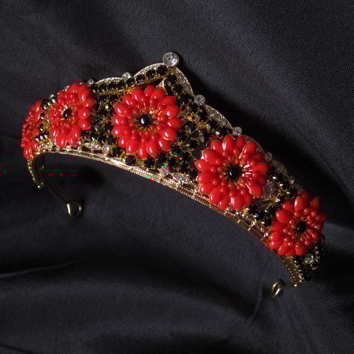 Image of Crimson Dynasty tiara