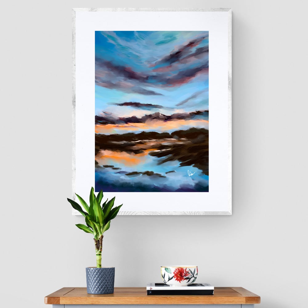 Seascape Relaxing View  - Artwork - Limited Edition Prints