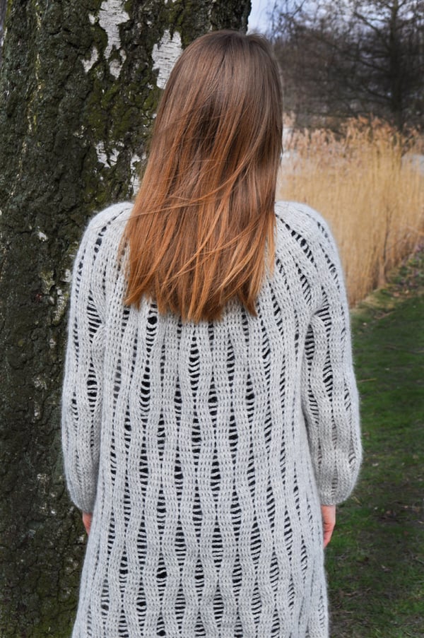 Image of Bark cardigan - english