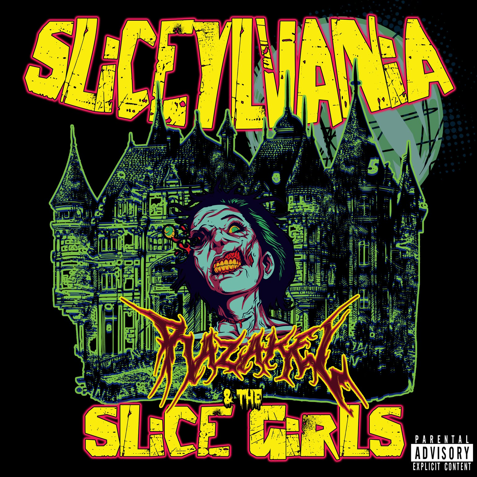 Image of Razakel & the Slice Girls - Sliceylvania (CD)