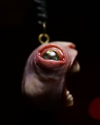 Image 8 of Void Scream Relic Pendant - 1.5" handmade   OOAK