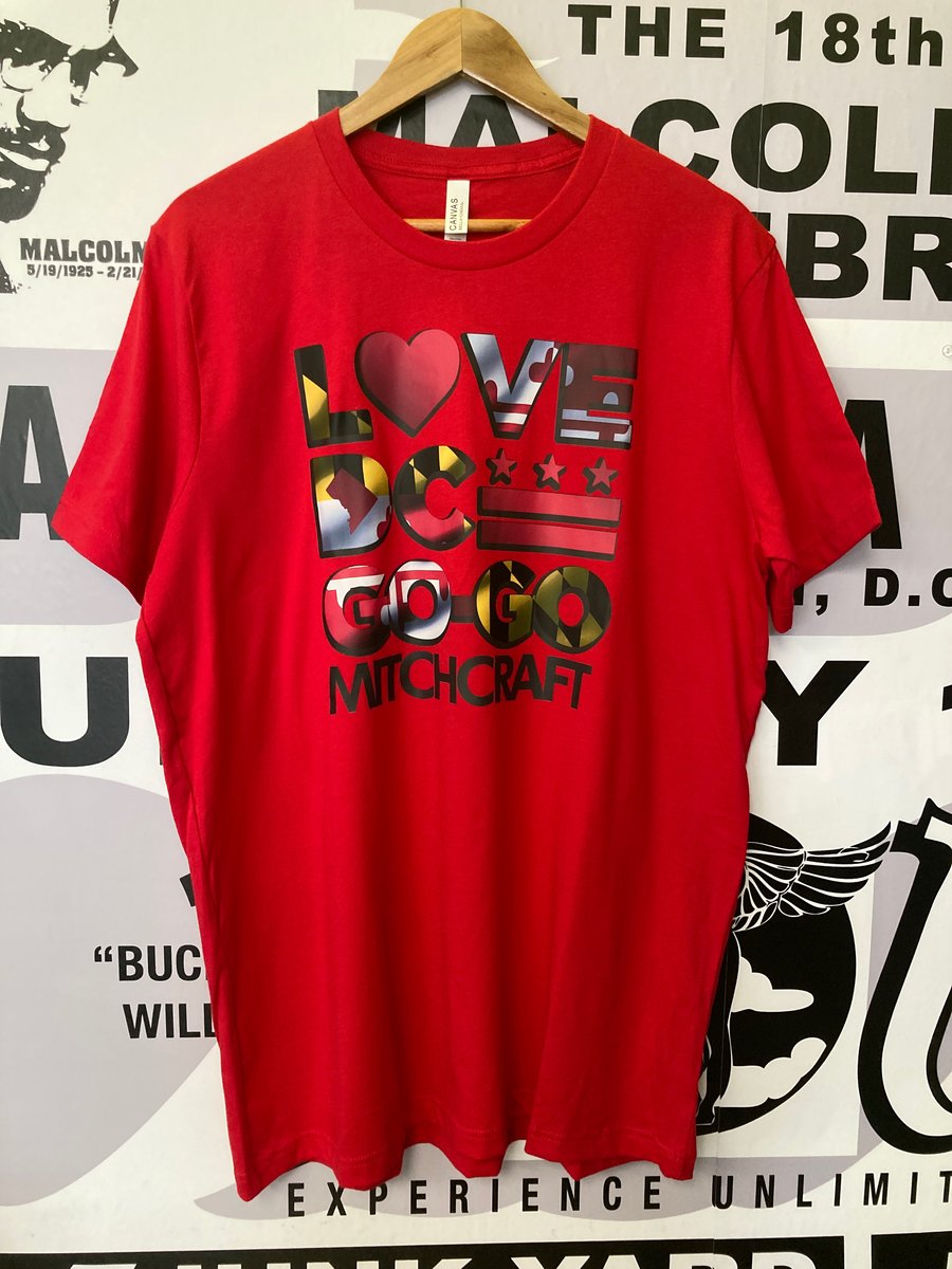 Image of LOVE DC GOGO "Maryland Flag" Red T-shirt