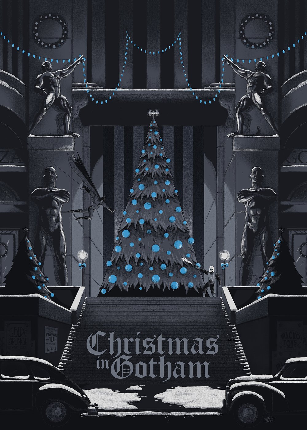 🎄 Christmas in Gotham - 2 versions 🎄