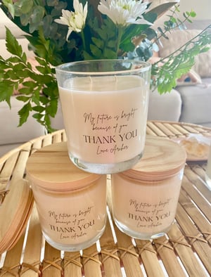 Image of XL PERSONALISED CANDLE