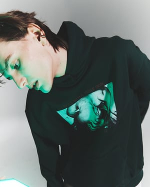 Image of NIGHT FLOW - I Will Still Your Son Hoodie (Green)