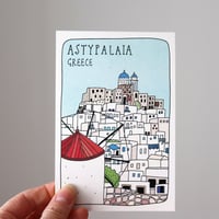 Image 2 of Hello Astypalaia Postcard