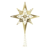 Image 4 of CHRISTMAS TOP STAR - Gold or Silver