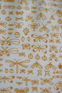 Image 3 of Bugs Fabric - Amber - Half Yard