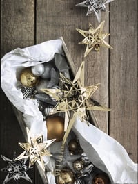 Image 1 of CHRISTMAS TOP STAR - Gold or Silver