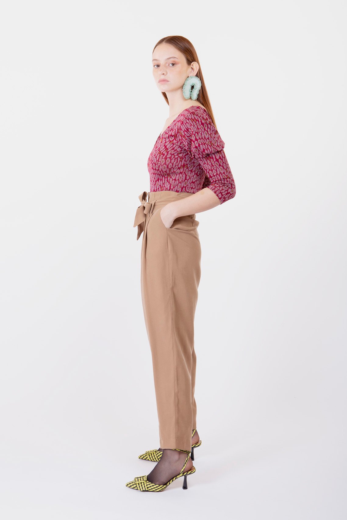 Image of PANTALONE PILLY MARRONE €137 - 70%