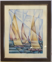 Image 2 of The Elegant Flotilla Canvas Print