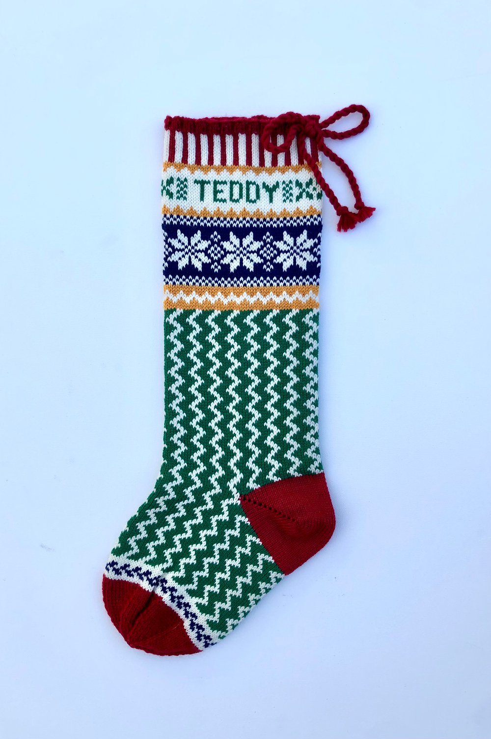 Image of Nordic Star Christmas Stocking