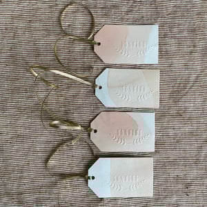 Image of LESBELLES étiquettes de Noël