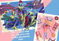 Image 2 of Harpie Lady Sisters PRINT