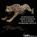 Image of Large Swarovski Crystal Extravagant Tiger Statue