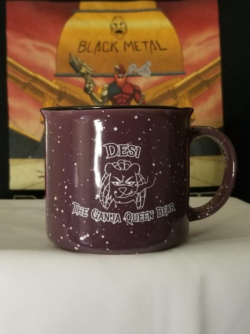Image of Black Metal Ink & Cannabis Bear Mug's