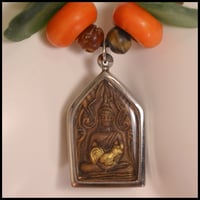 Image 4 of Buddha  protection amulet necklace #11
