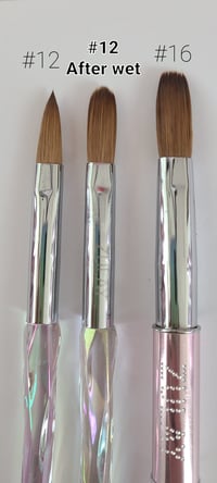 Image 1 of Zulay Kolinsky brushes /3D Brushes