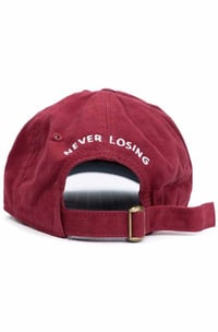 Image 2 of Stay Winning Maroon/White Dad Hat