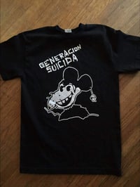 GENERACION SUICIDA - BLACK "RAT" SHIRT