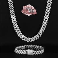 Image 2 of 12mm Cuban Miami Chain